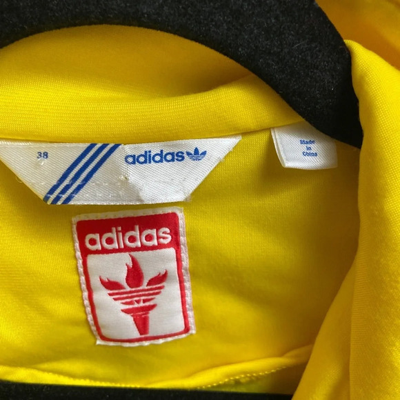 Adidas Brazil Track full zip jacket Sz 38/ M - Picture 9 of 12
